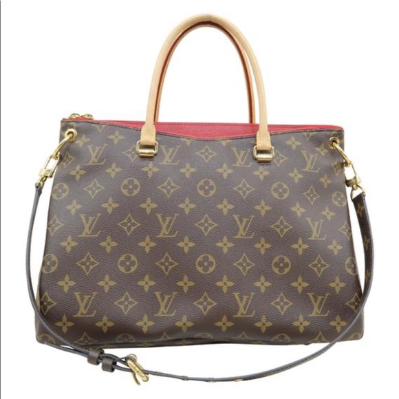 Louis Vuitton Handbags - ⭐️LOUIS VUITTON PALLAS BROWN RED MONOGRAM CANVAS⭐️